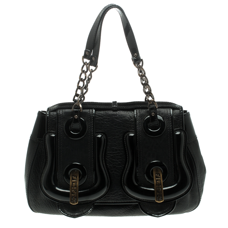 Fendi Black Leather B Bag Fendi | TLC