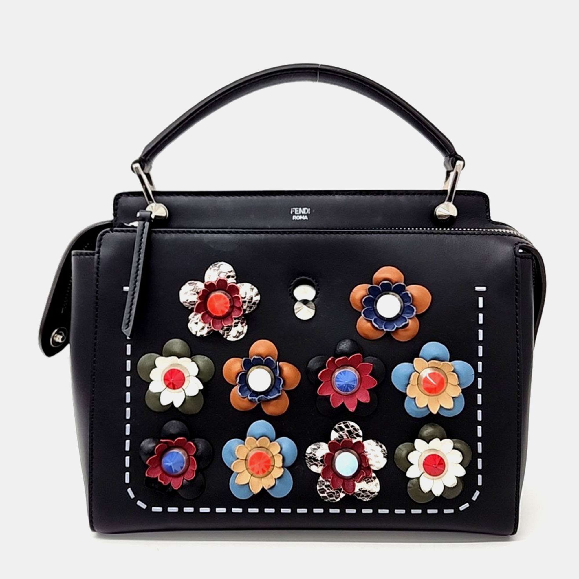 

Fendi Dot Come Bag, Black