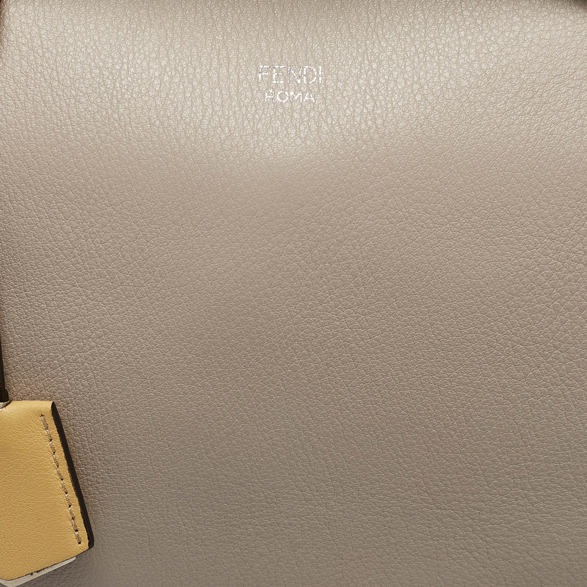 Fendi Multicolor Leather Large By The Way Boston Bag 