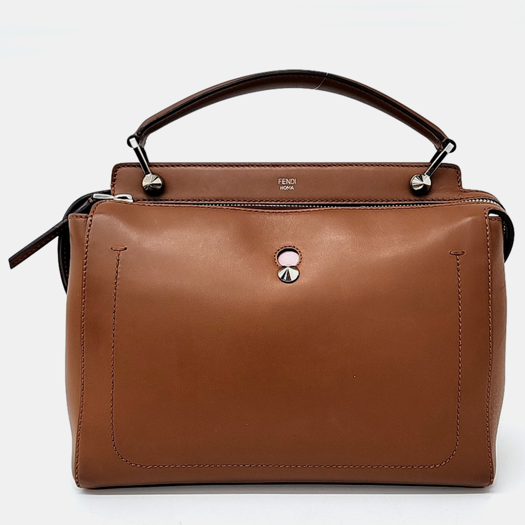 

Fendi Dot Come Bag, Brown