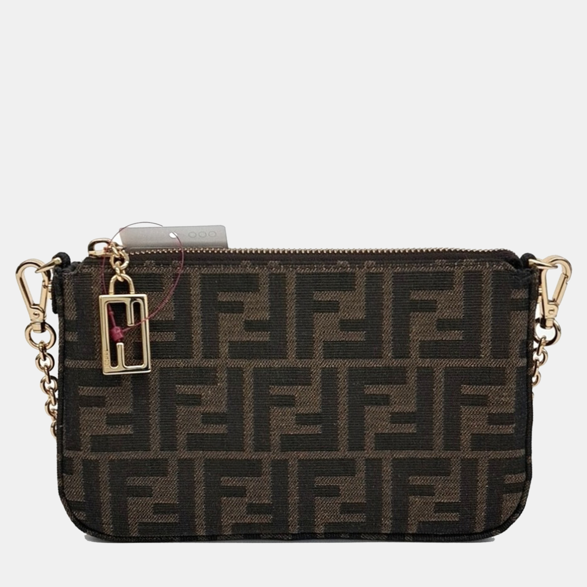 

Fendi Baguette Pouch Shoulder Bag, Brown