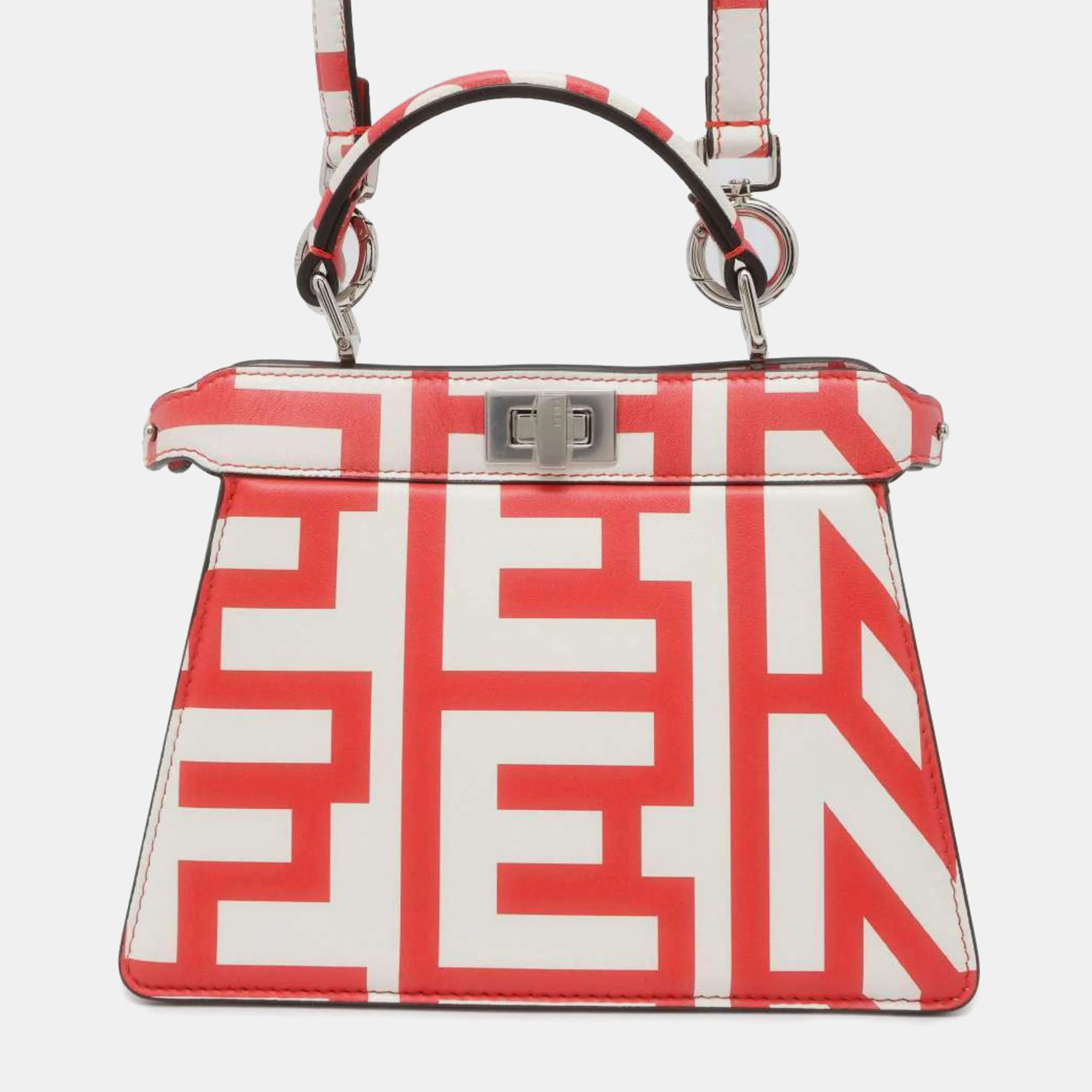 

Fendi Peekaboo Iseeu Petite shoulder bag, Red