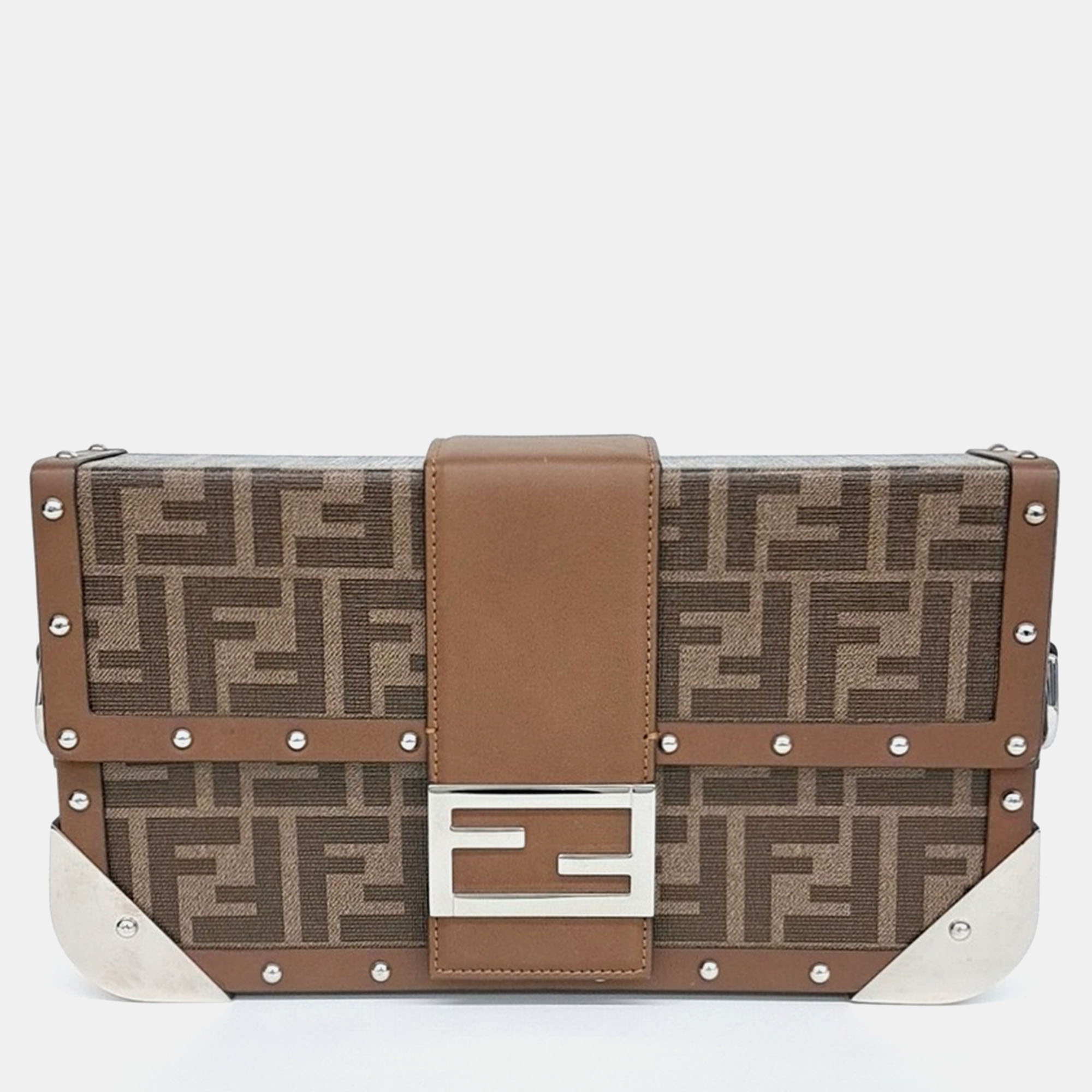 

Fendi Baguette Trunk Bag, Brown