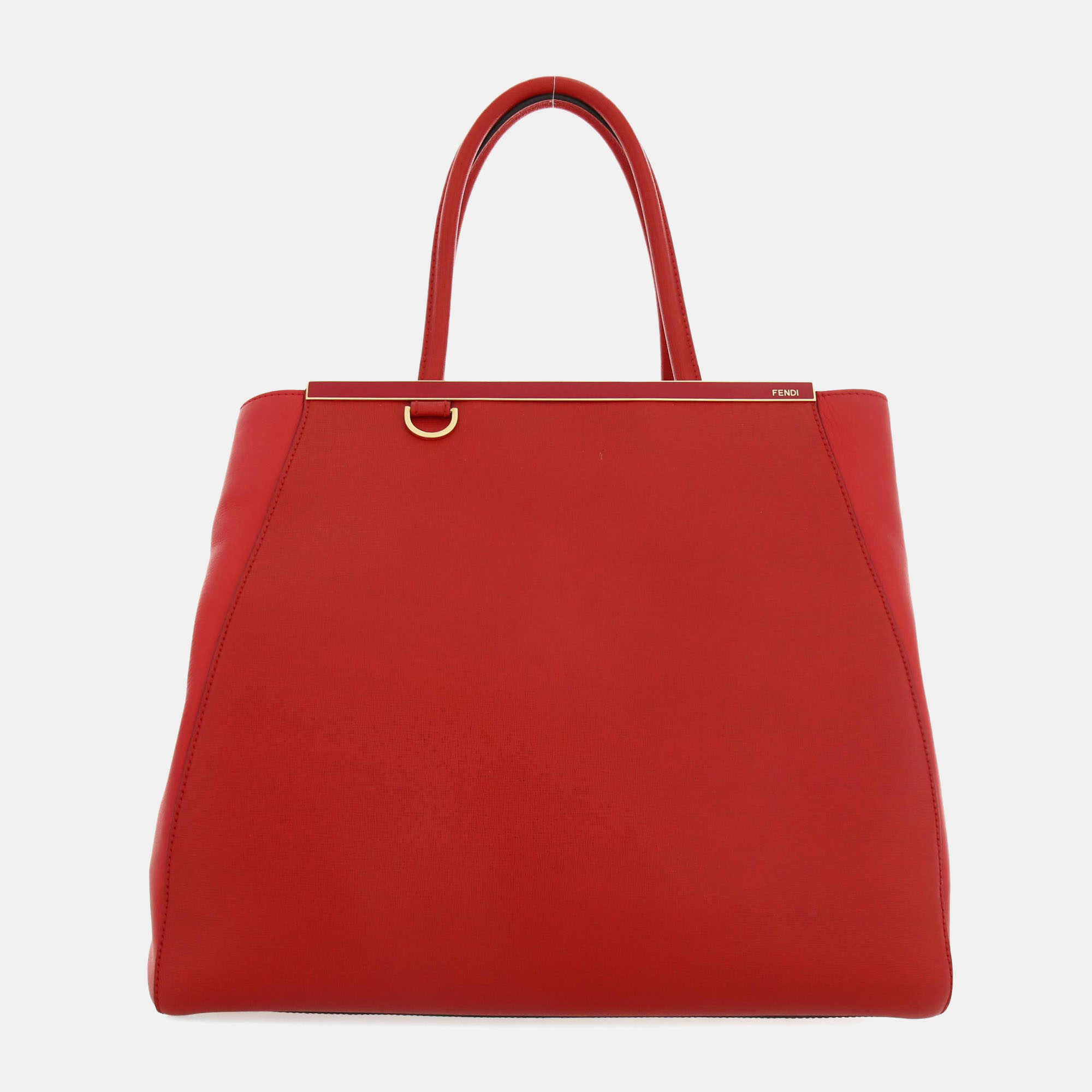 

Fendi Large 2Jours Bag, Red