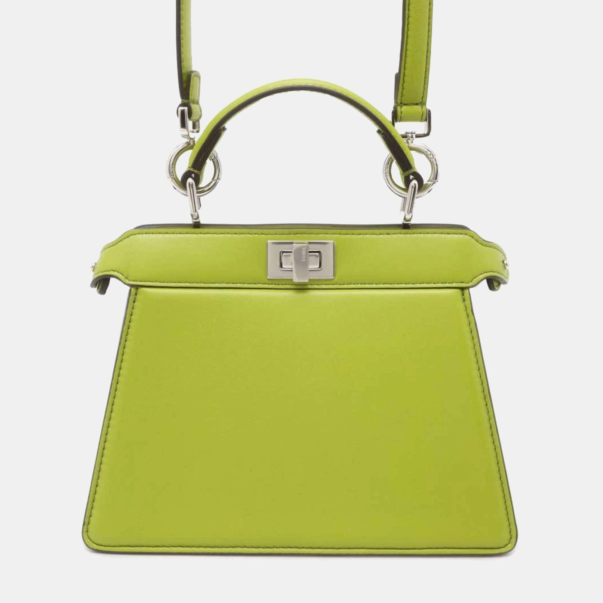 

Fendi Peekaboo I See You Petit Shoulder Bag, Green