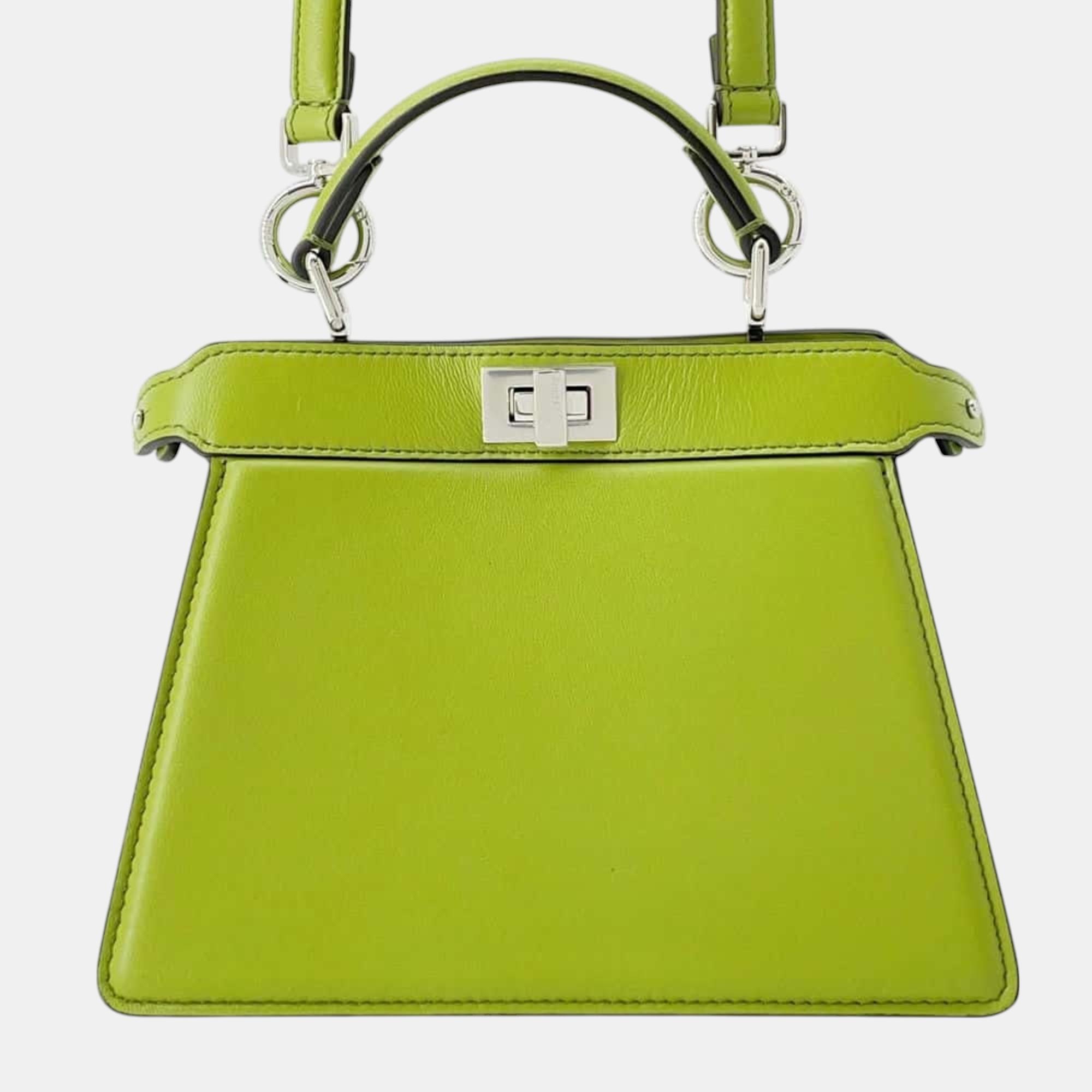 

Fendi Peekaboo Iseeu Petite Shoulder Bag, Green