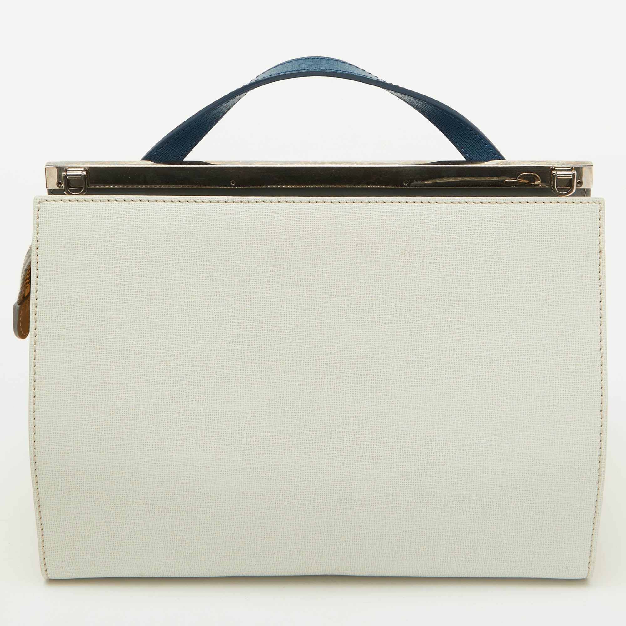 Fendi Multicolor Leather Small Demi Jour Top Handle Bag 