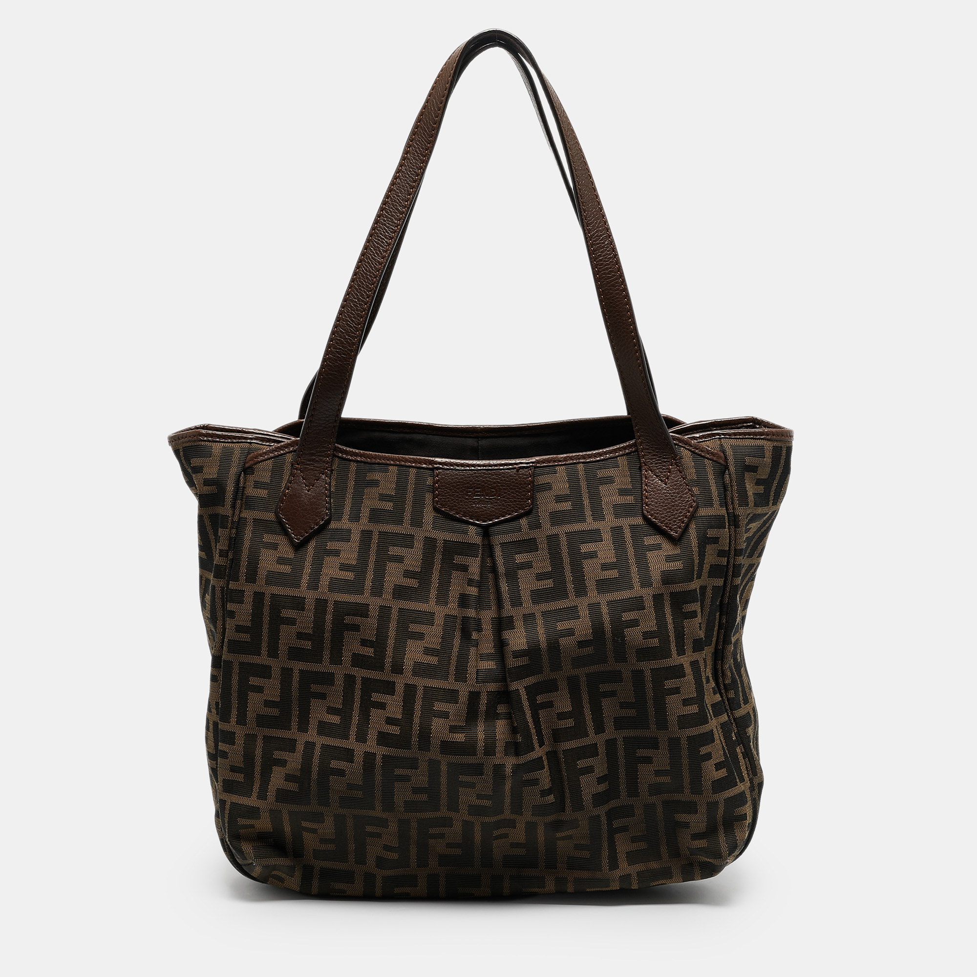 

Fendi Brown/Tobacco Zucca Canvas Grande Shopper Tote