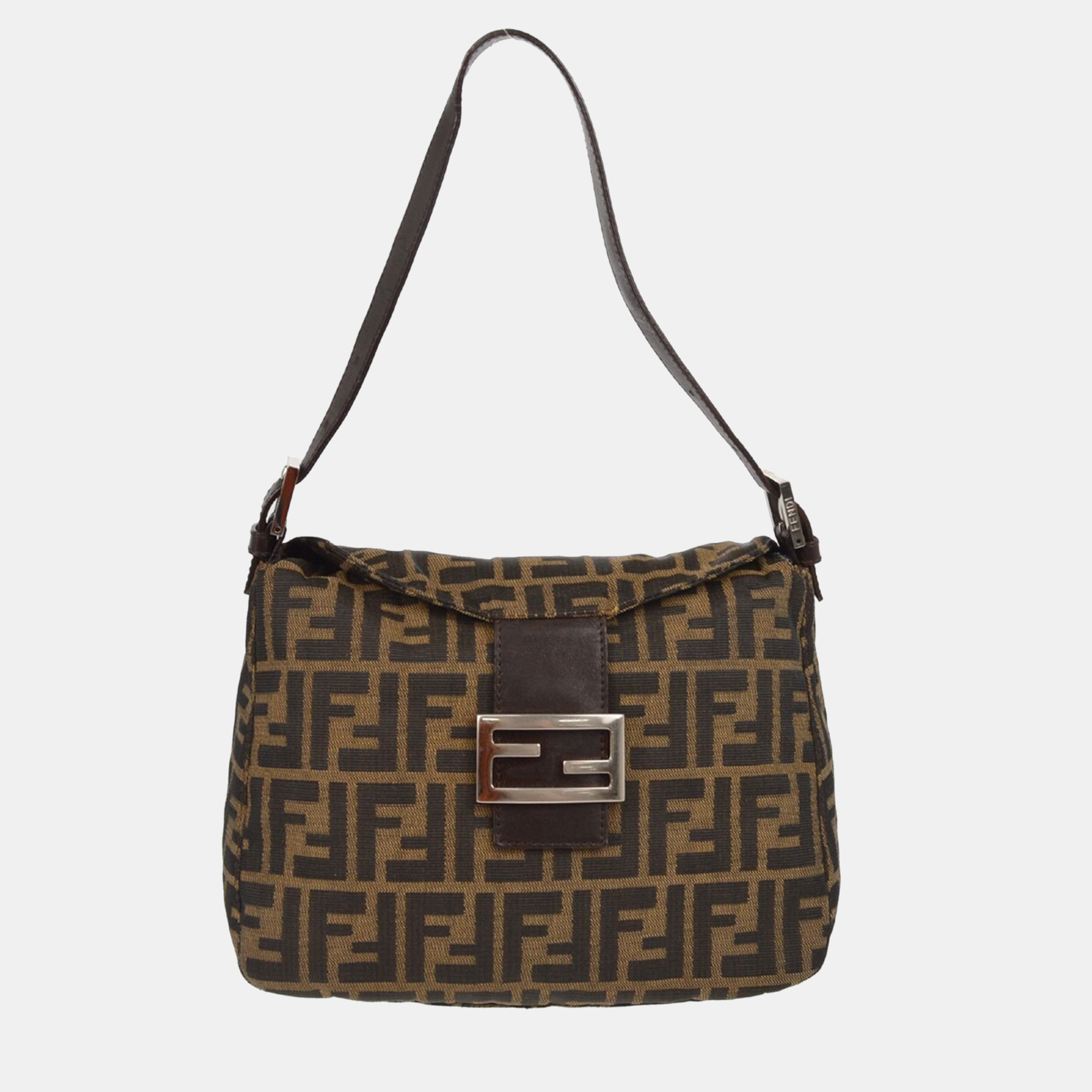

Fendi Brown Zucca Handbag