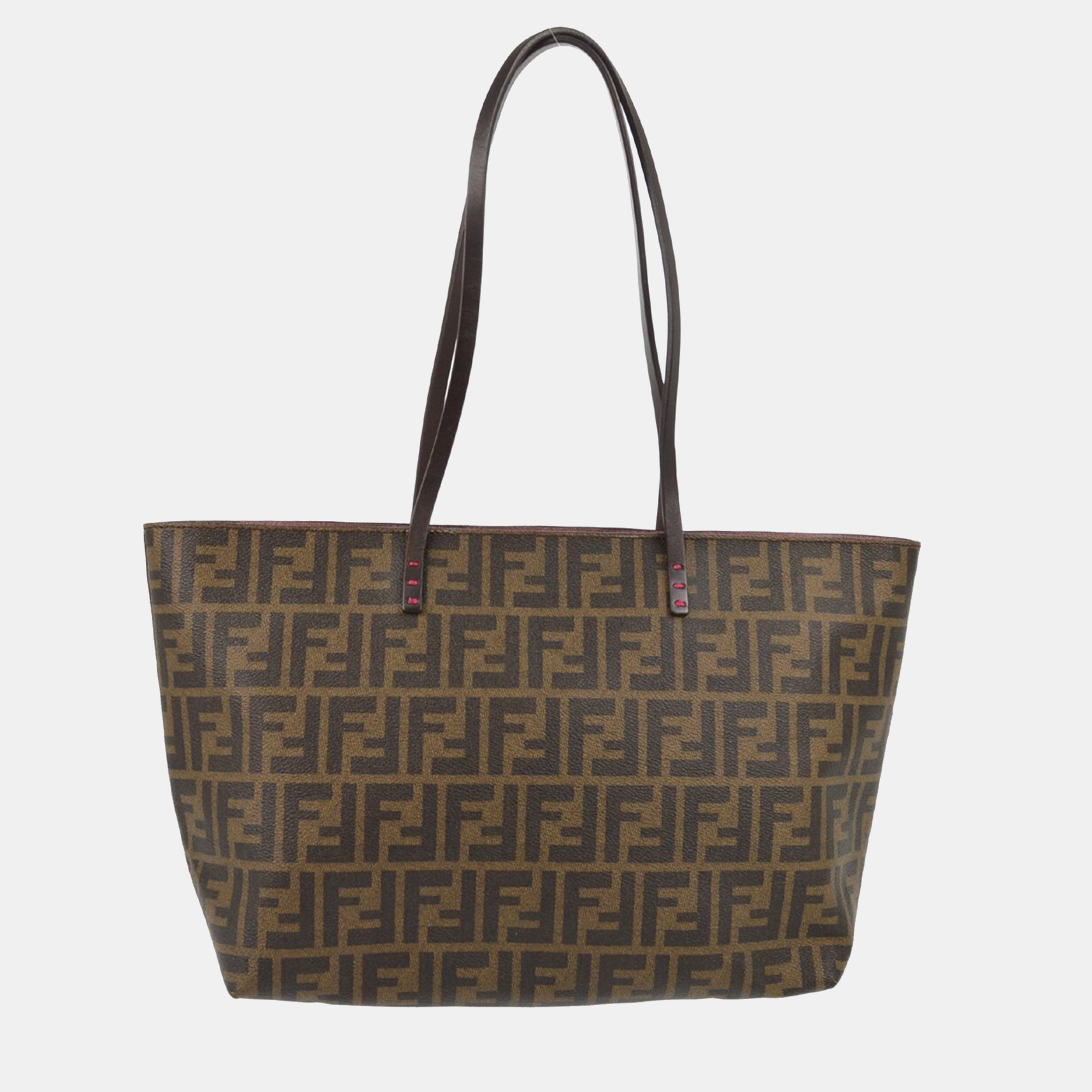 

Fendi Brown Zucca Tote Bag