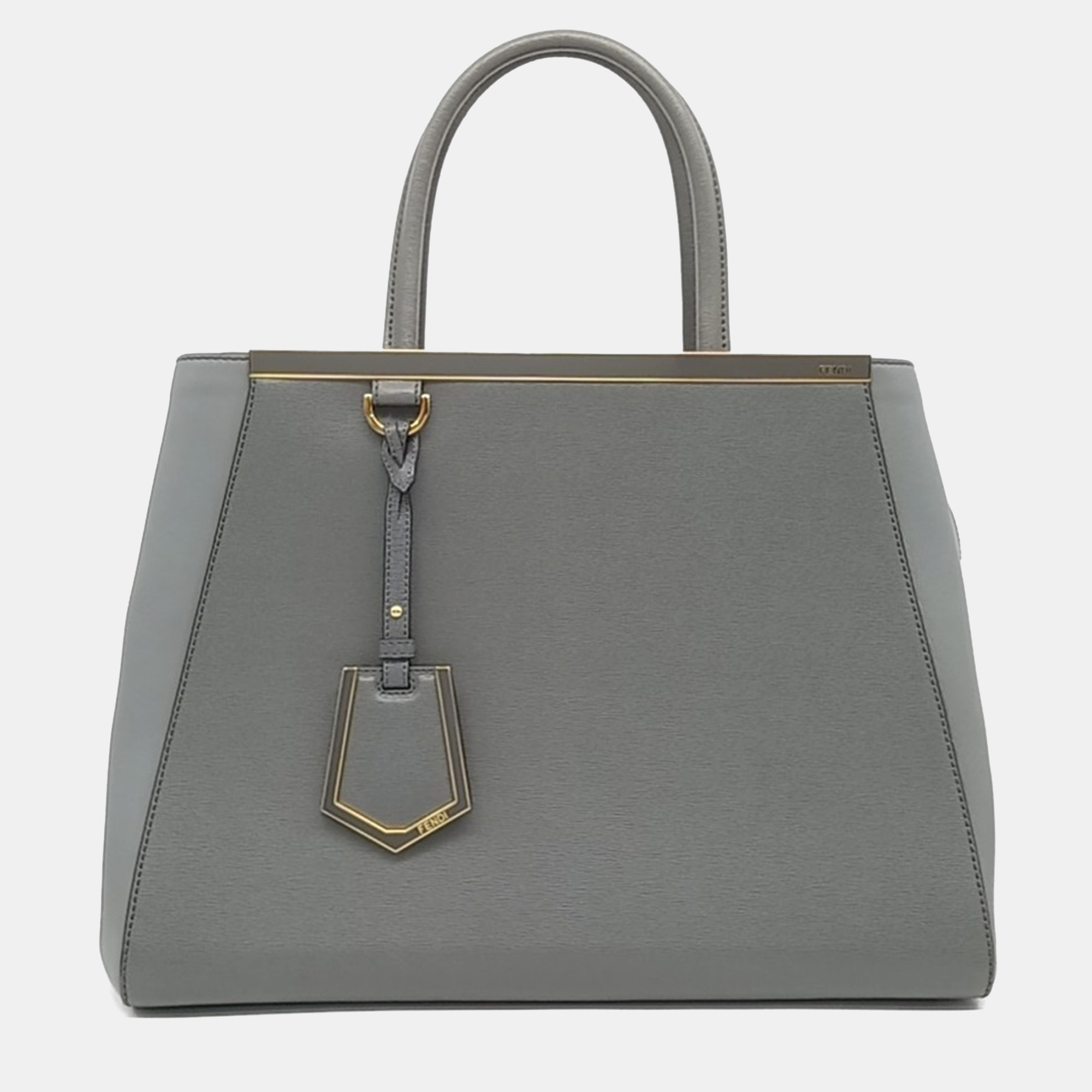 

Fendi Grey Leather Toujours Medium bag