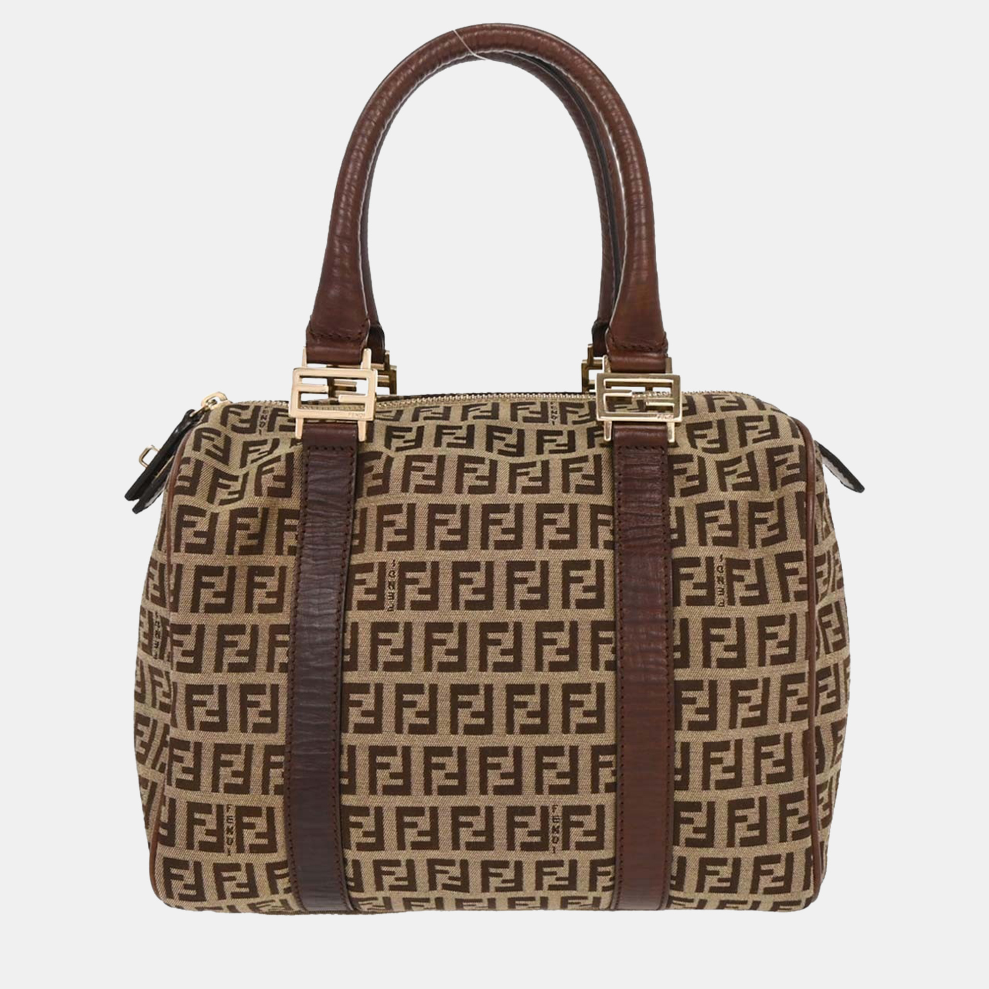 

Fendi Brown Zucchino Handbag