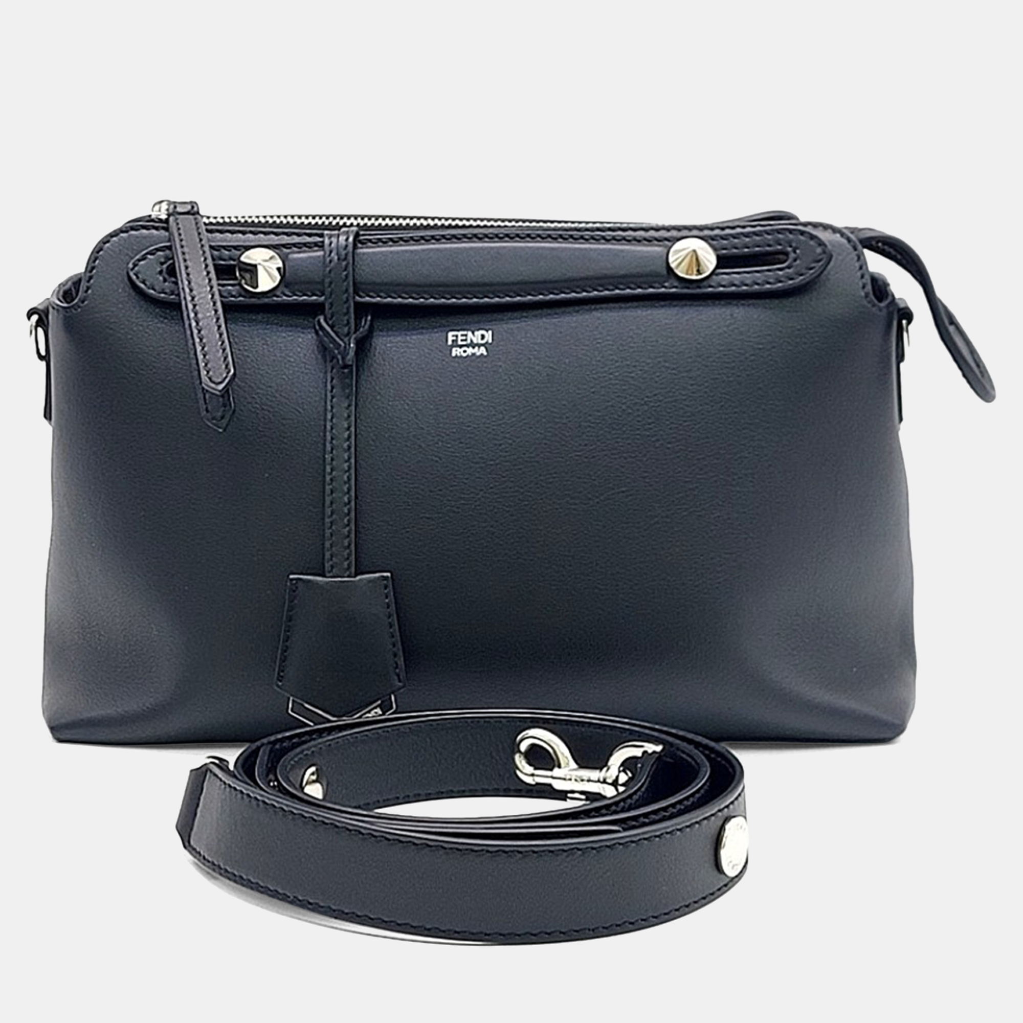 

Fendi Black Leather By the Way Bag