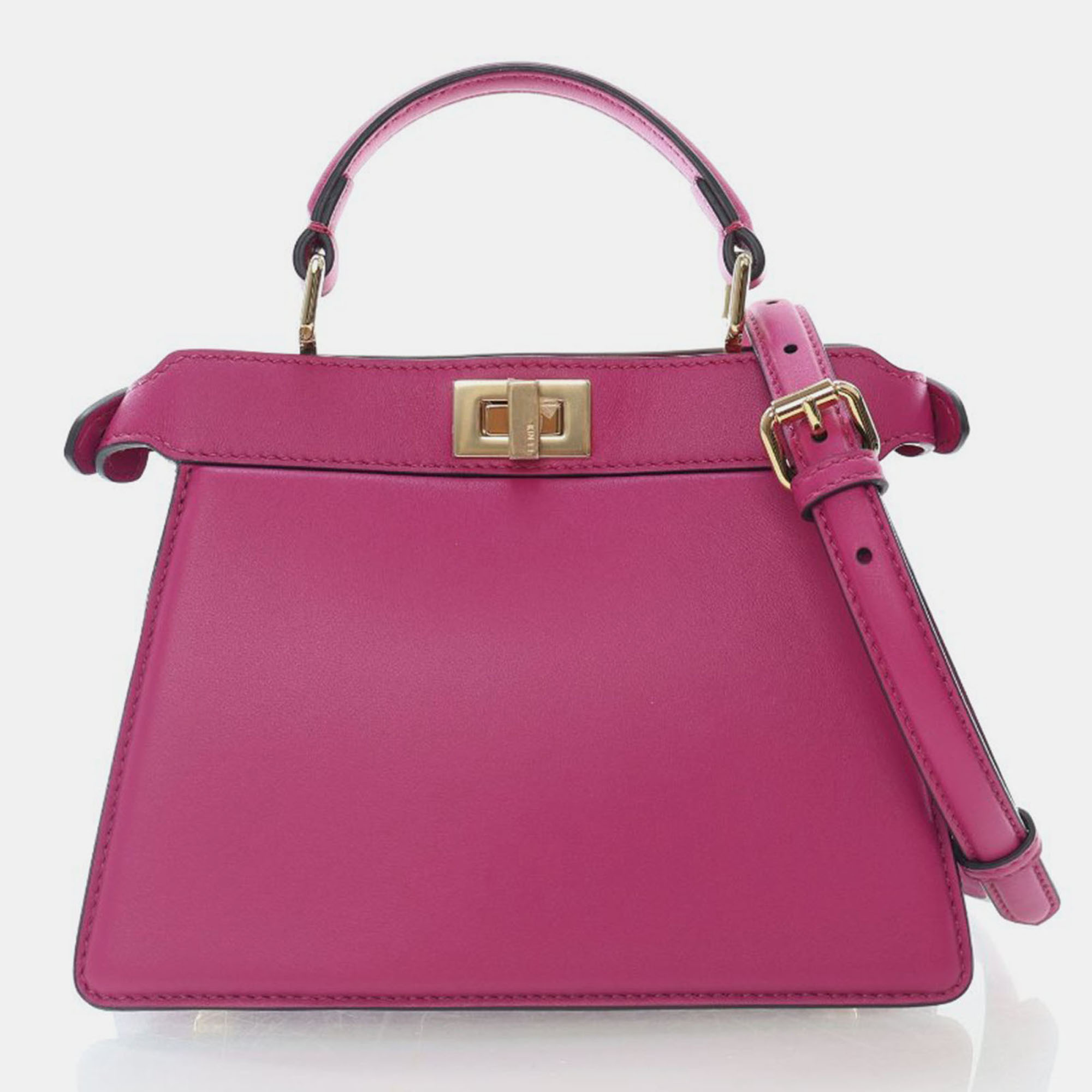 

Fendi Petite Lambskin Peekaboo ISeeU, Pink
