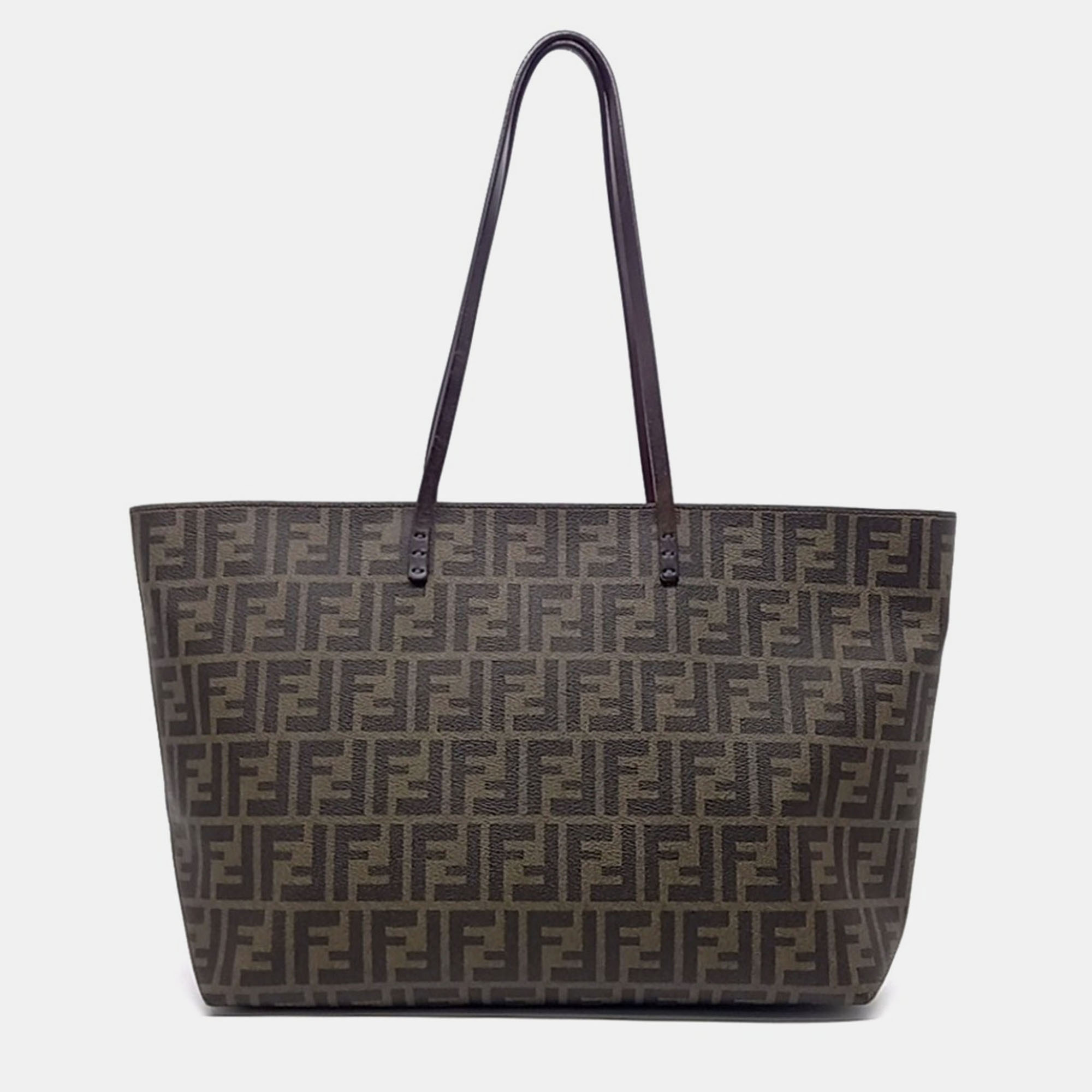 

Fendi Brown PVC PVC Shopper Bag