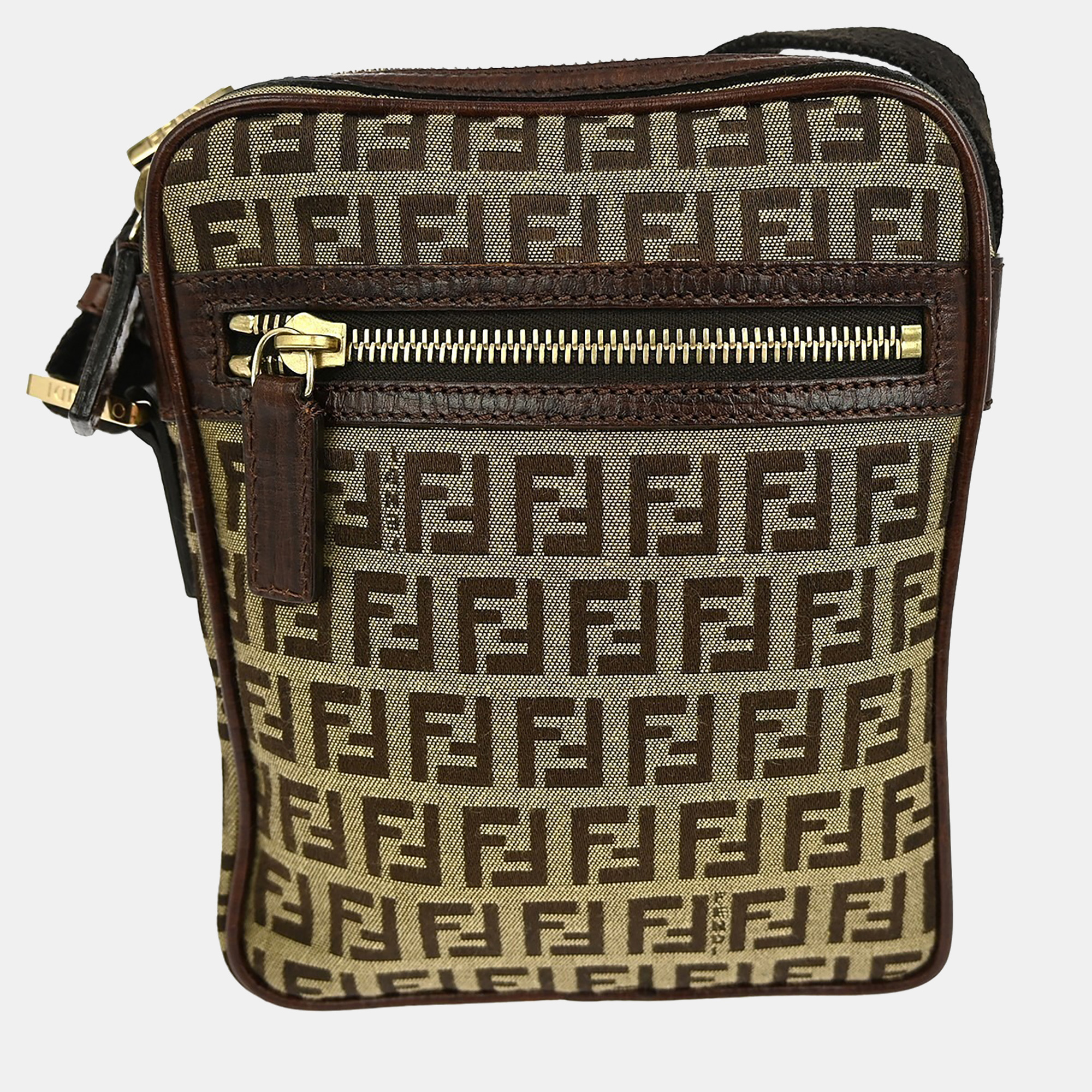 

Fendi Beige Zucchino Shoulder Bag