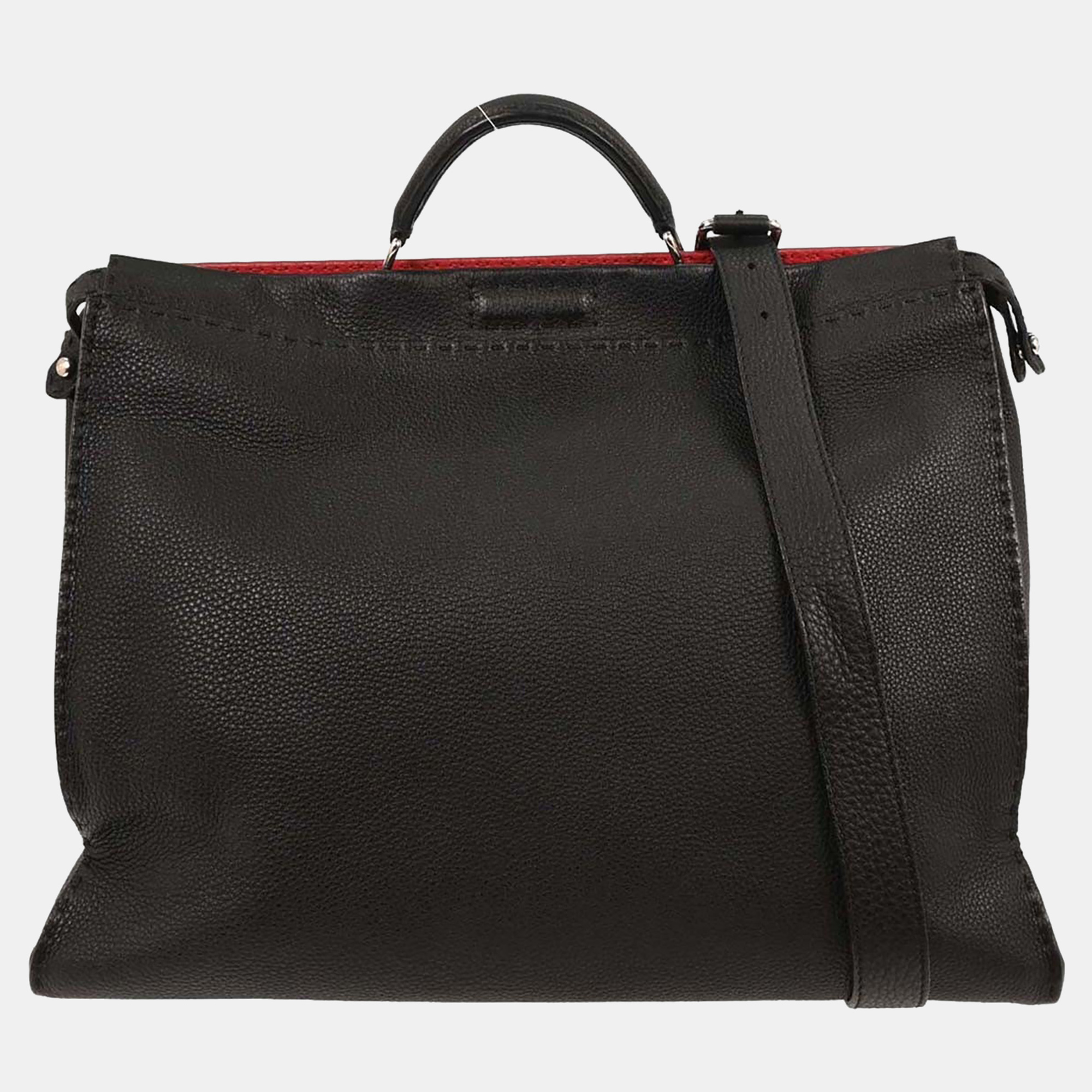 

Fendi Black Peekaboo Fit 2way Handbag