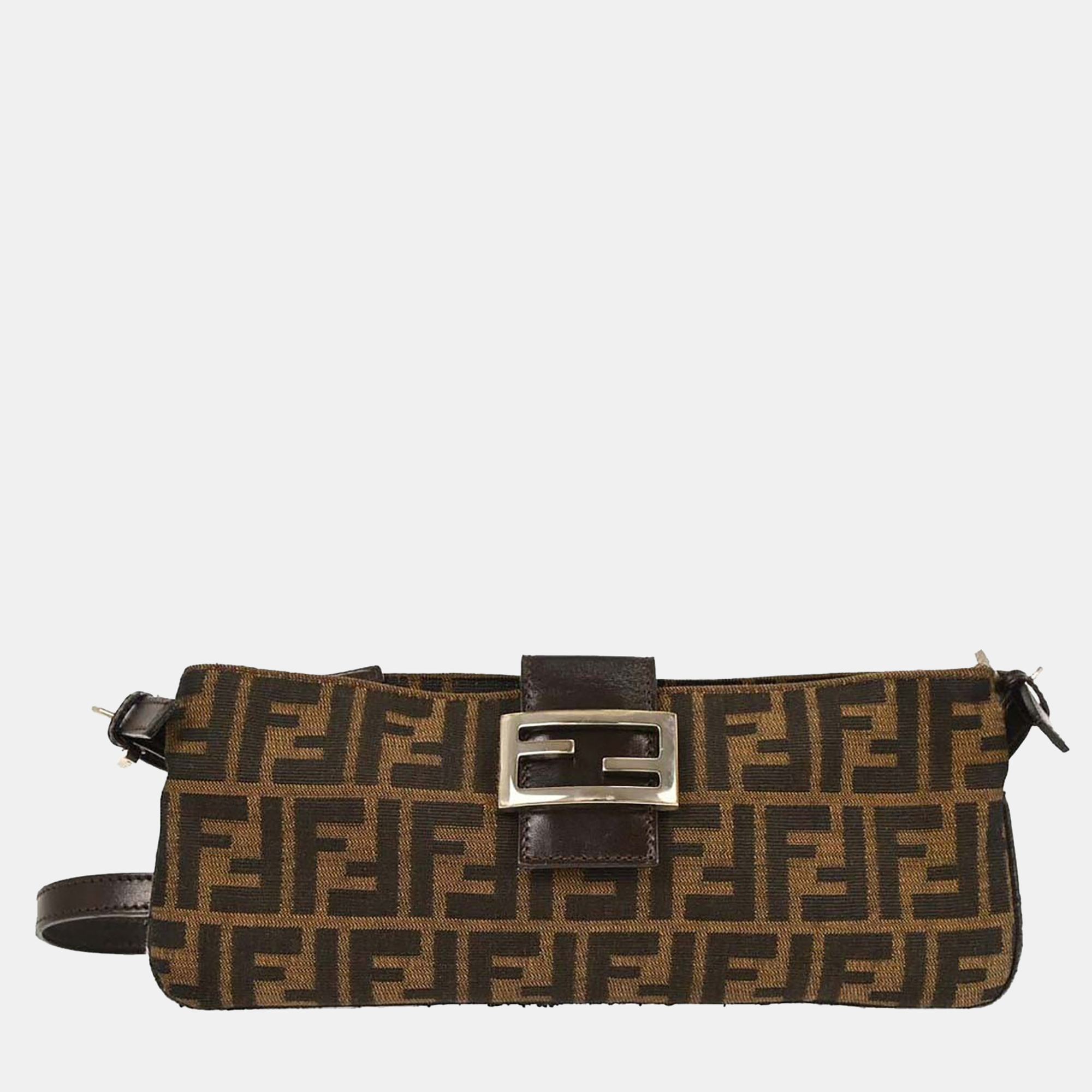 

Fendi Brown Zucca Shoulder Bag