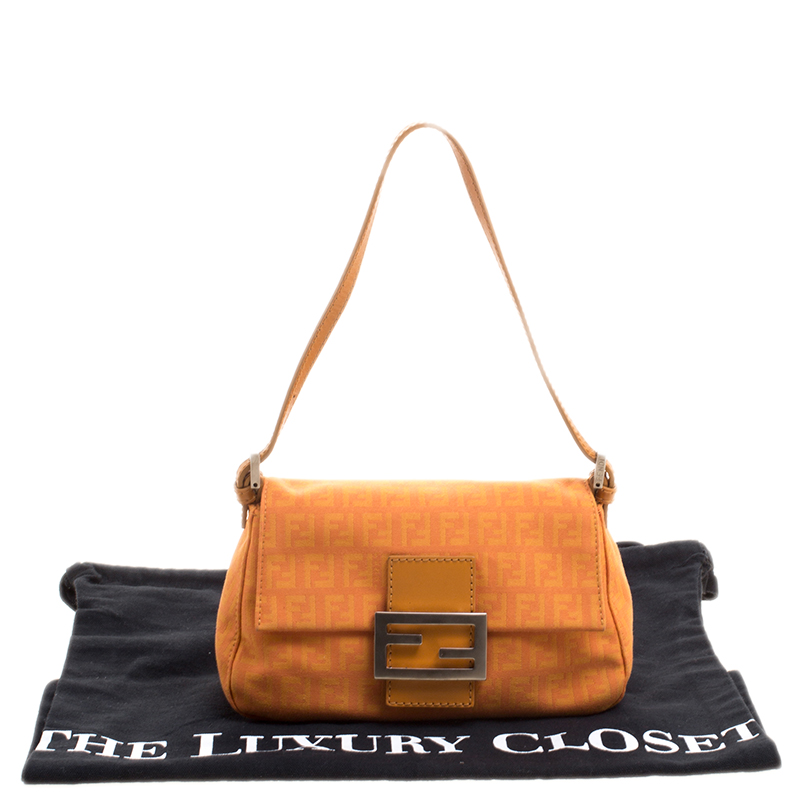 Vintage Fendi Orange Suede Mini Croissant Bag – Treasures of NYC