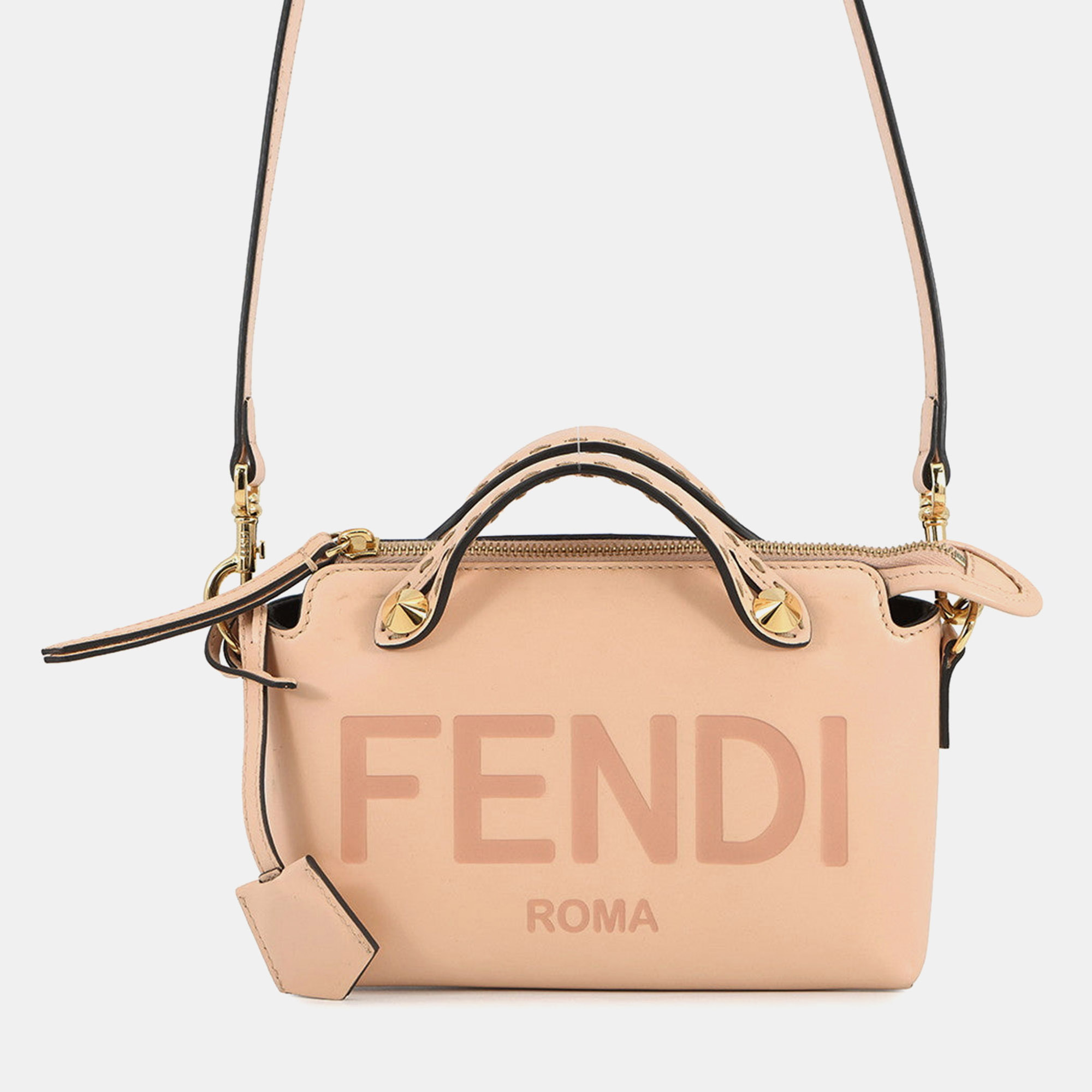 

Fendi By The Way Jasmin Flower Leather Size Small, Beige
