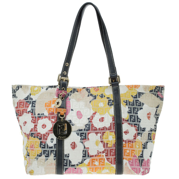 مملوكة مسبقًا Fendi Floral Forever Shopping Tote