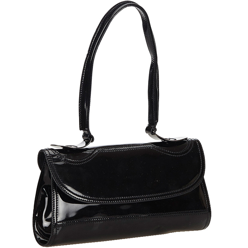 

Fendi Black Patent Leather Everyday Bag