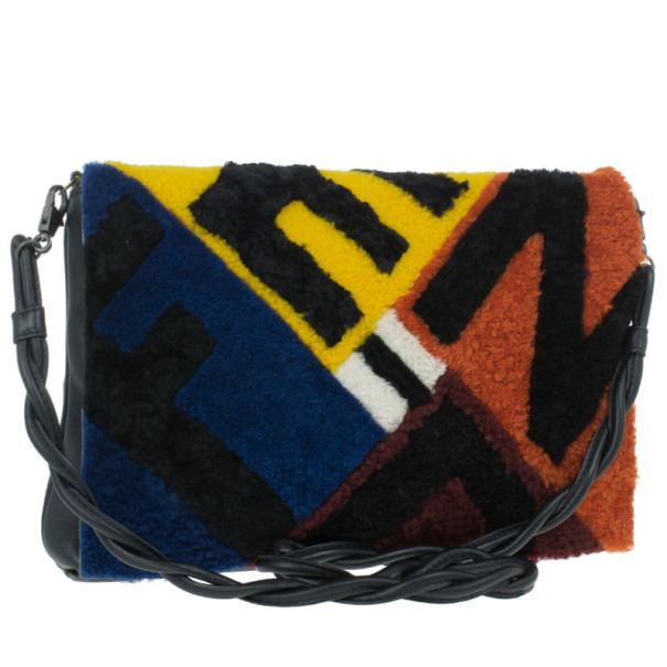 fendi bag colorful letters