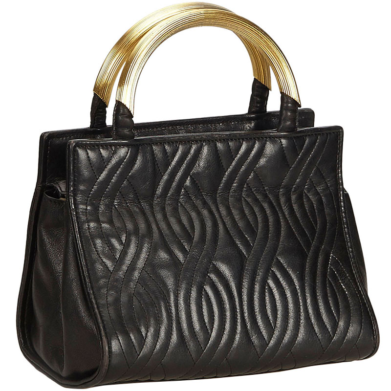 

Fendi Black Leather Everyday Bag