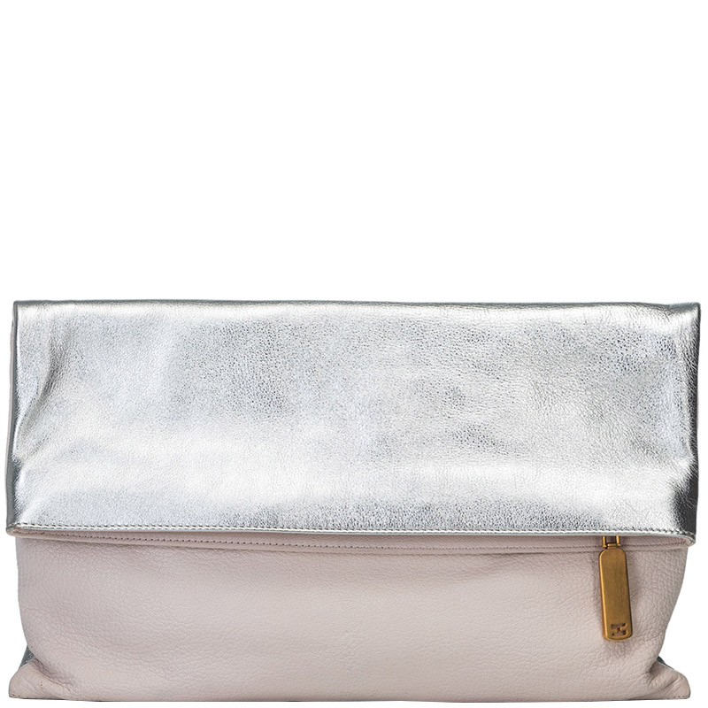 light pink clutch bag