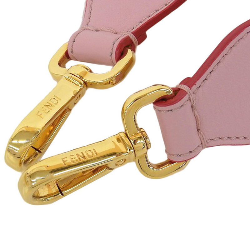 

Fendi Pink/Orange Leather Shoulder Bag Strap