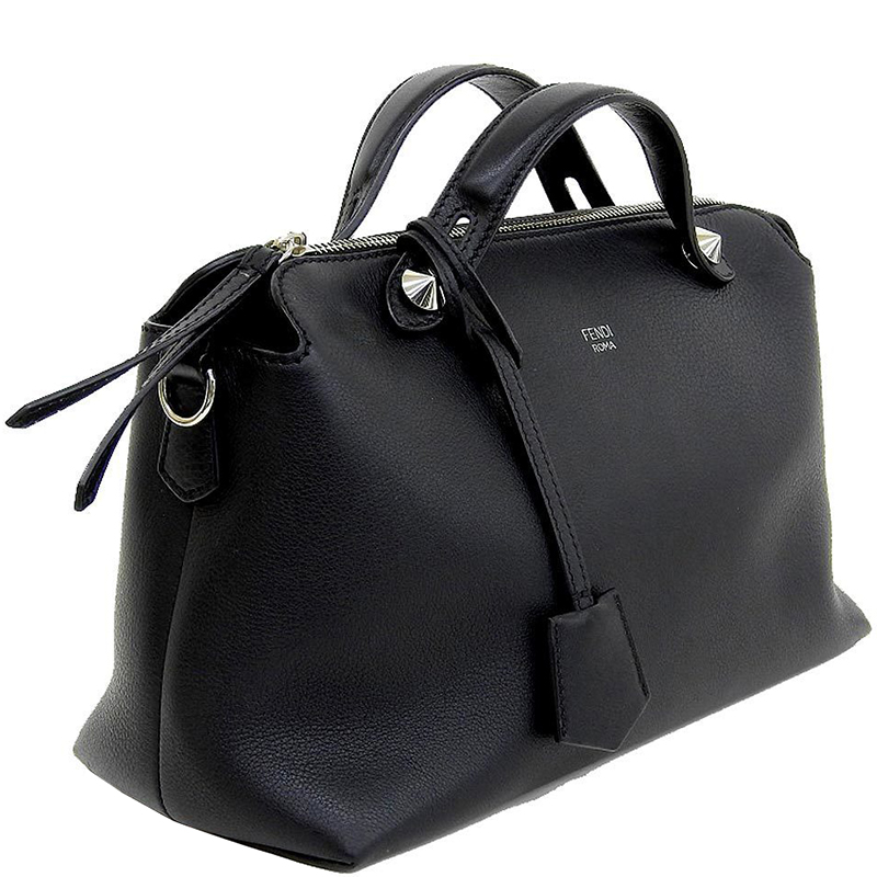 

Fendi Black Leather Small By The Way Bag