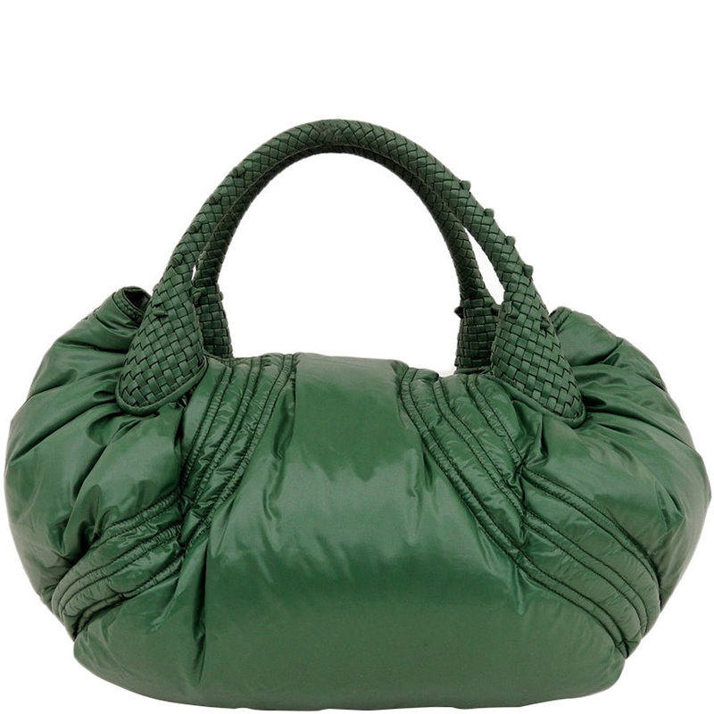 

Fendi Green Nylon Moncler Limited Edition Spy Bag