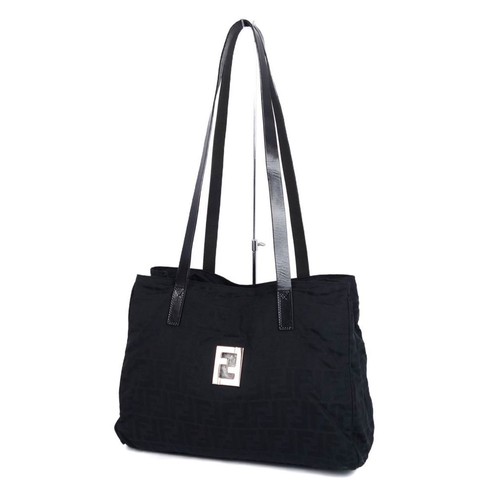 

Fendi Black Nylon Tote Bag