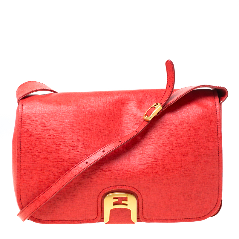 fendi red bag
