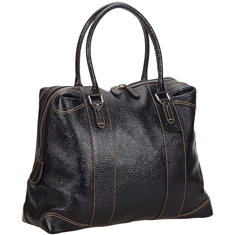 

Fendi Black Patent Leather Tote