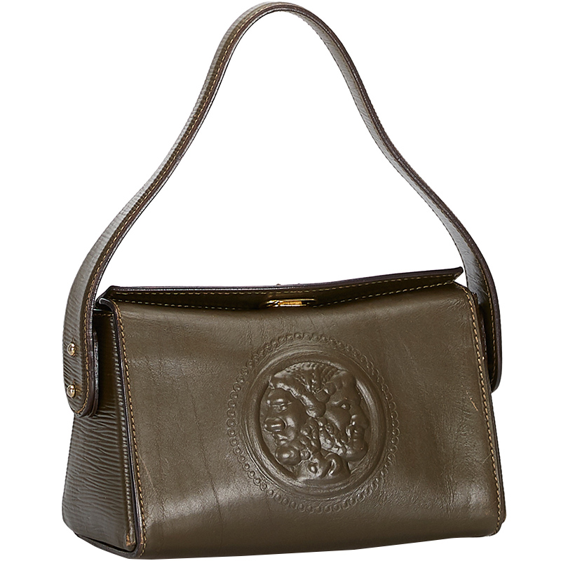 

Fendi Brown Leather Satchel