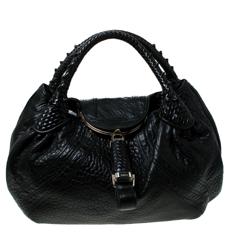 Fendi Black Nappa Leather Spy Bag Fendi | The Luxury Closet