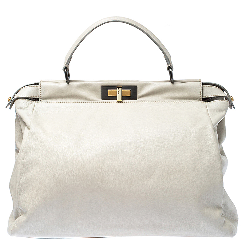 fendi white peekaboo