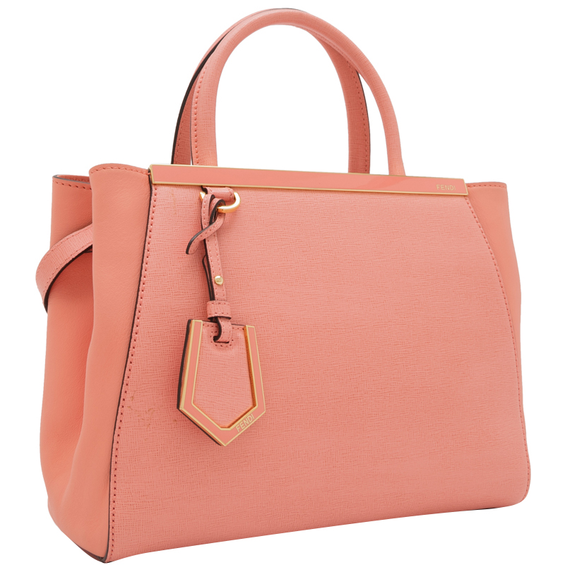 

Fendi Pink Leather 2Jours Satchel