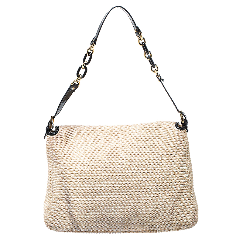 Bag Fendi Beige in Wicker - 34728628