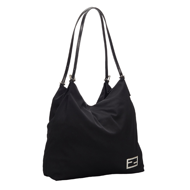 

Fendi Black Nylon Tote Bag