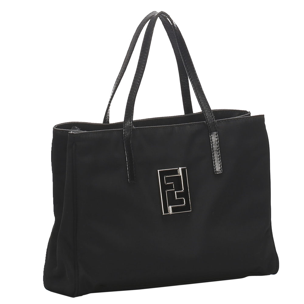 

Fendi Black Nylon Tote Bag