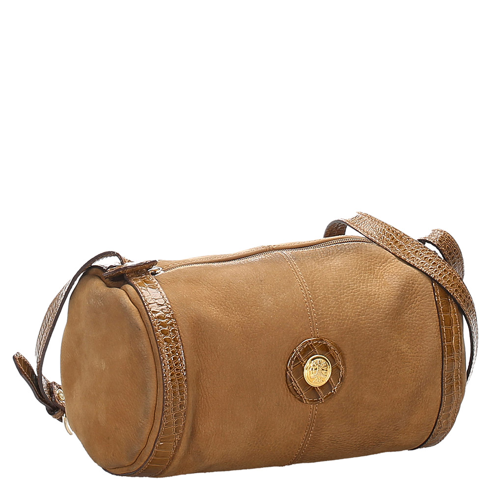 

Fendi Brown Leather Crossbody Bag