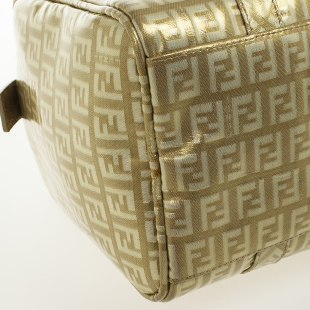 The Fashionable Esq: Fendi Forever Boston Bag - Metallic; Recent