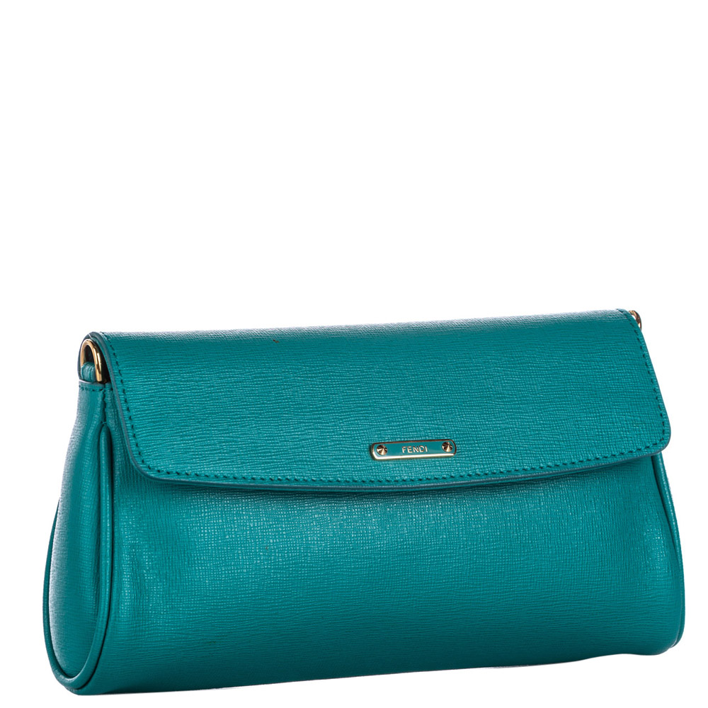 

Fendi Blue Leather Crayons Shoulder Bags