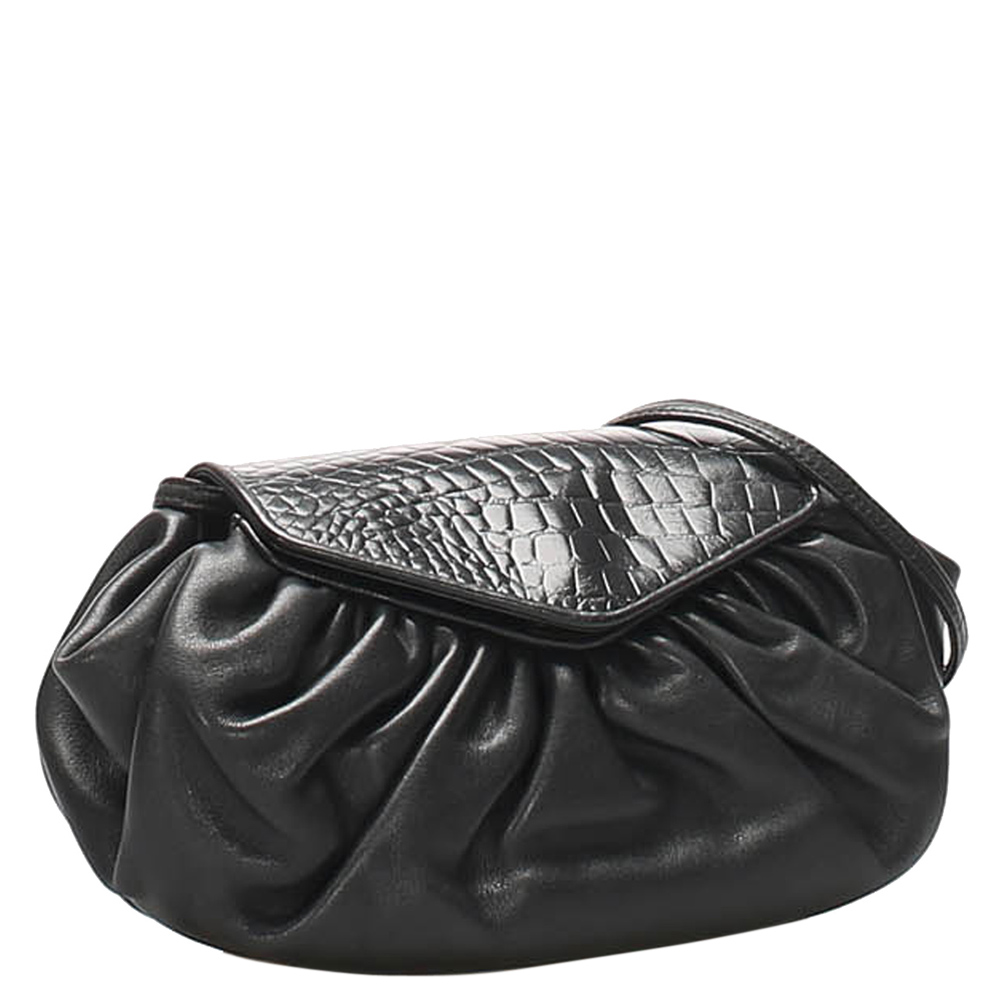 

Fendi Black Patent Leather Crossbody Bag