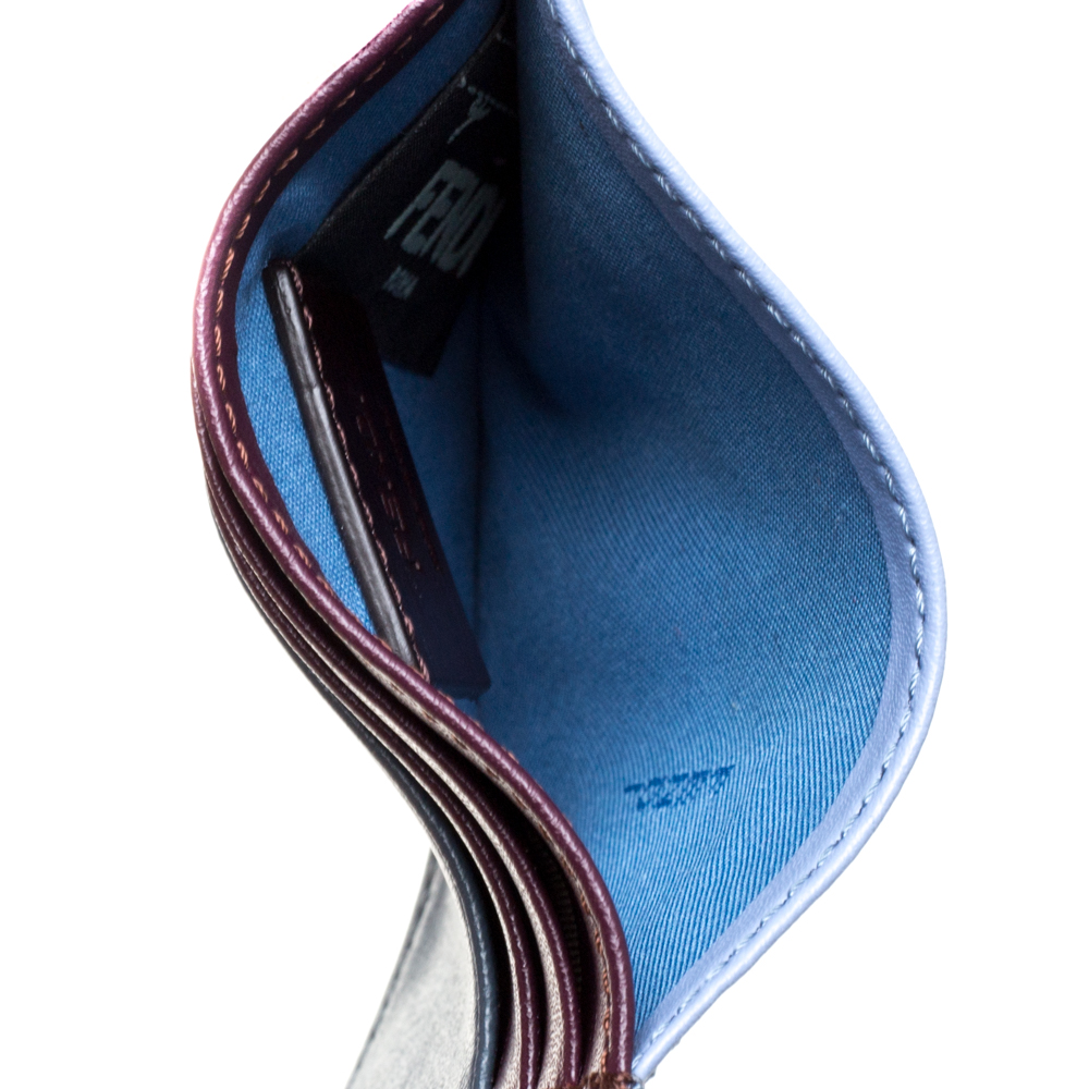 

Fendi Multicolor Leather By The Way Card Holder