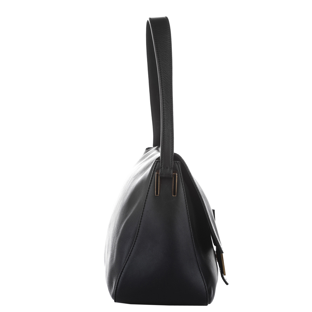 

Fendi Black Leather Mamma Forever Bag