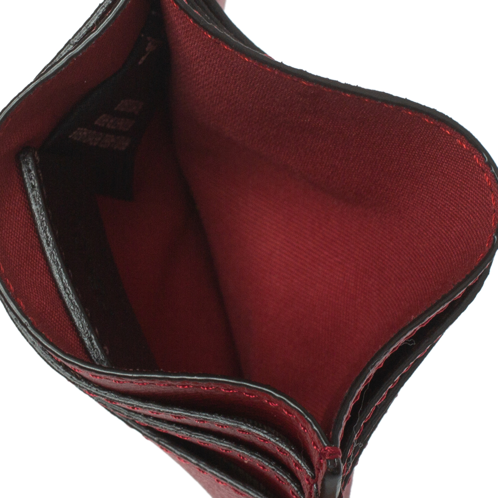

Fendi Red Leather F is Fendi Card Holder