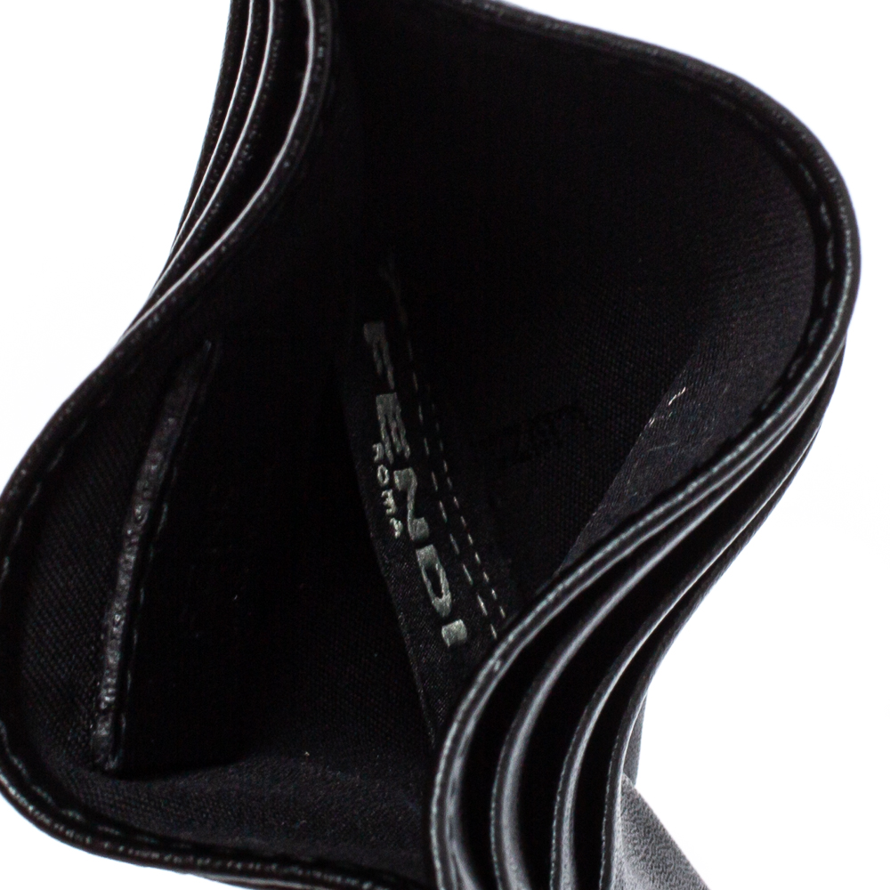 

Fendi Black Leather By The Way Card Holder
